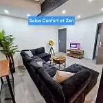 Apartamento Xxl 120m2 - 10 Couchages - 3ch - Centre - 2 Sdb-2 Wc - Parking Gratuit A 1 Minute Foix