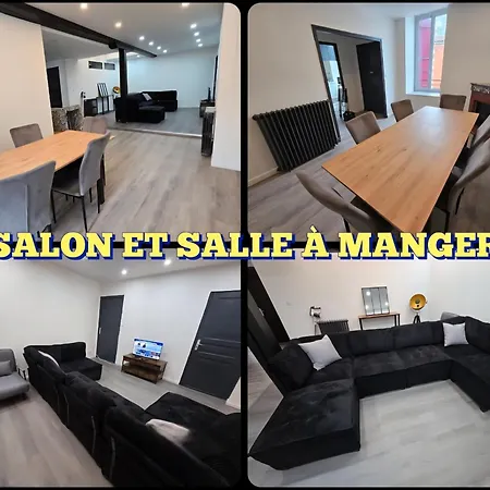 Xxl 120m2 - 10 Couchages - 3ch - Centre - 2 Sdb-2 Wc - Parking Gratuit A 1 Minute Apartamento *