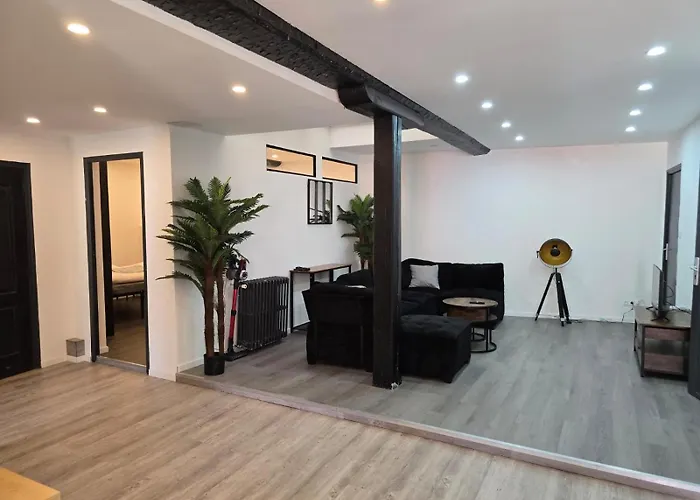 Xxl 120m2 - 10 Couchages - 3ch - Centre - 2 Sdb-2 Wc - Parking Gratuit A 1 Minute アパート フォワ